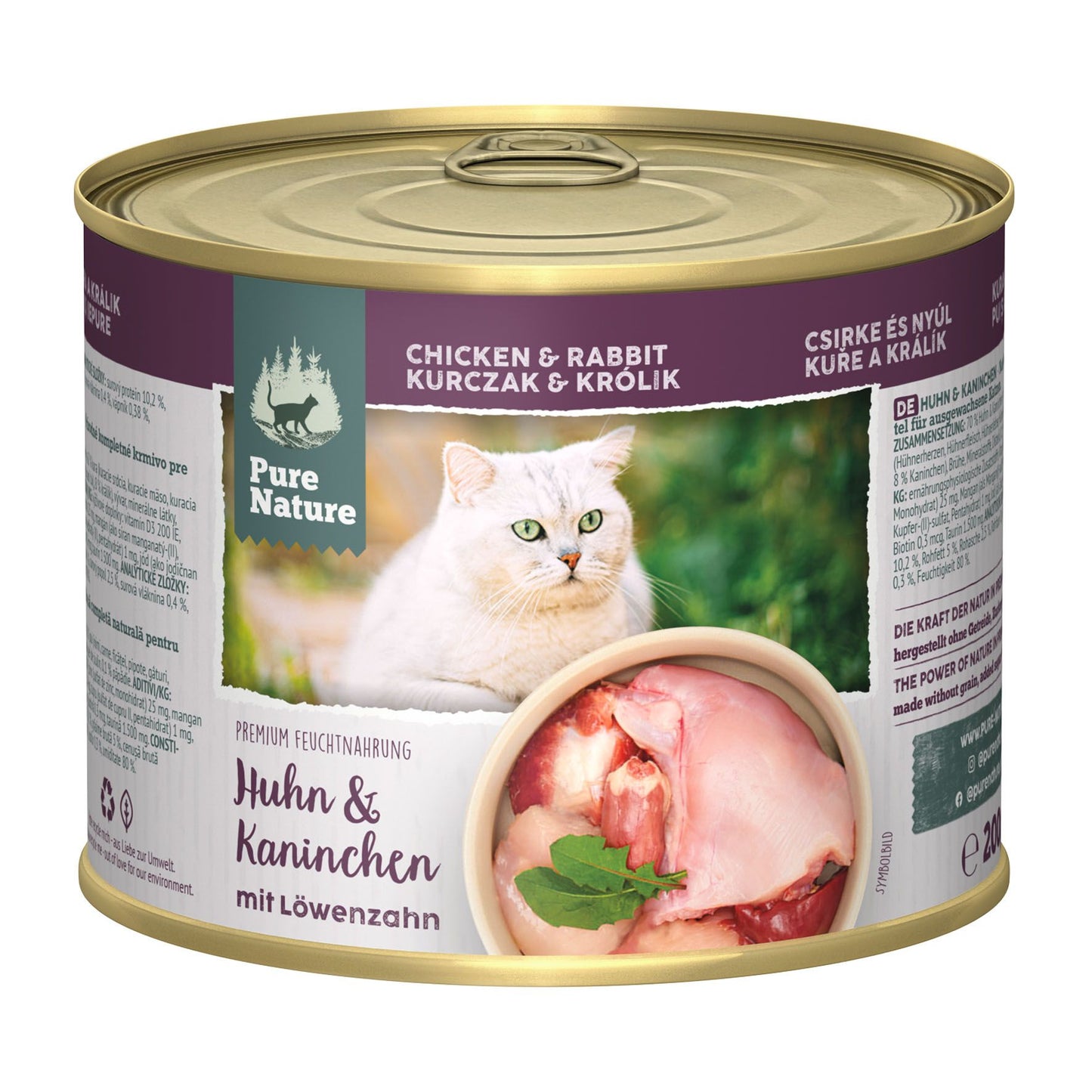 PureNature Huhn & Kaninchen Löwenzahn