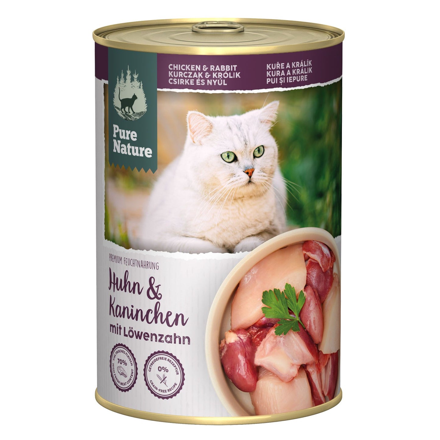 PureNature Huhn & Kaninchen Löwenzahn