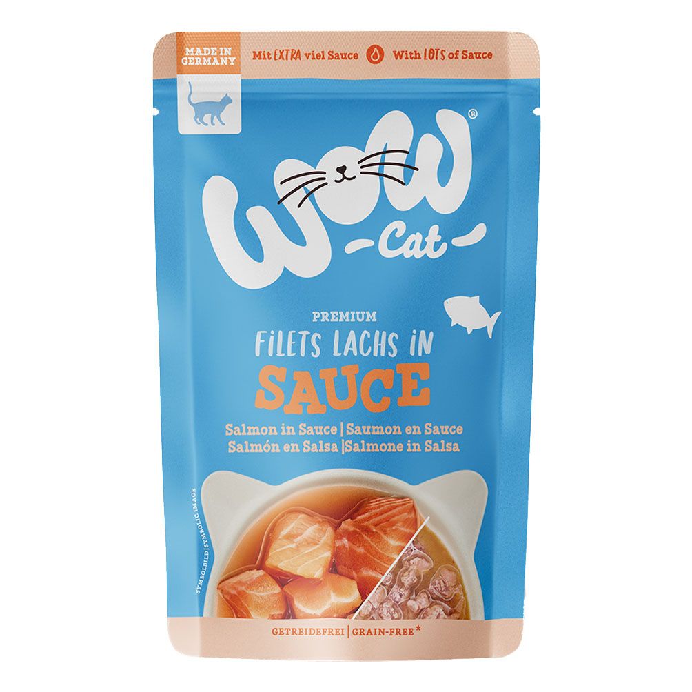 WOW CAT Lachs in Sauce