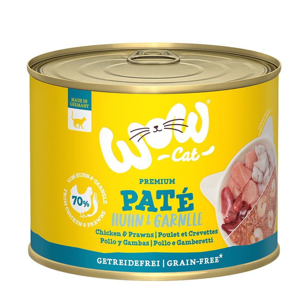 WOW CAT ADULT Huhn & Garnele