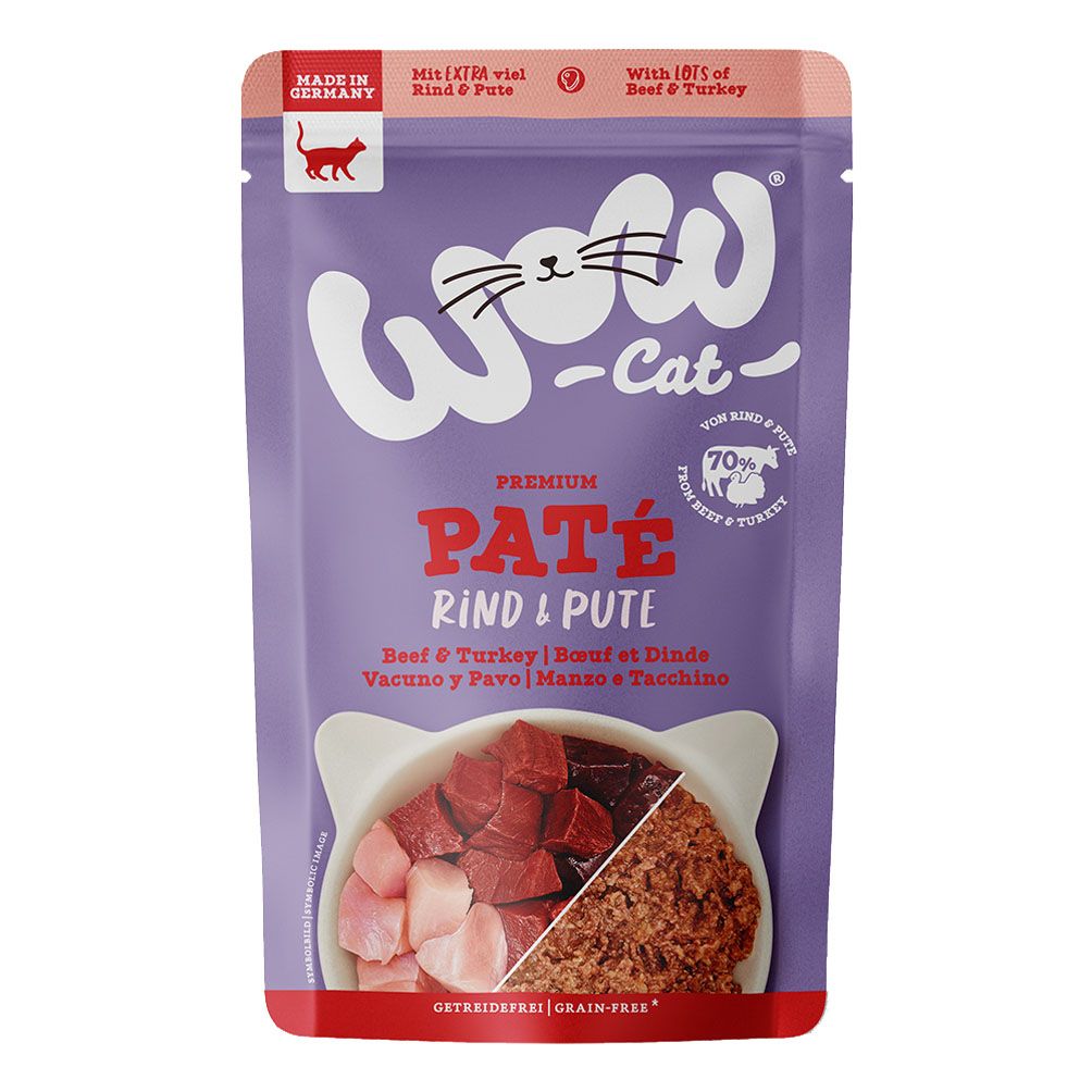 WOW CAT ADULT Rind & Truthahn