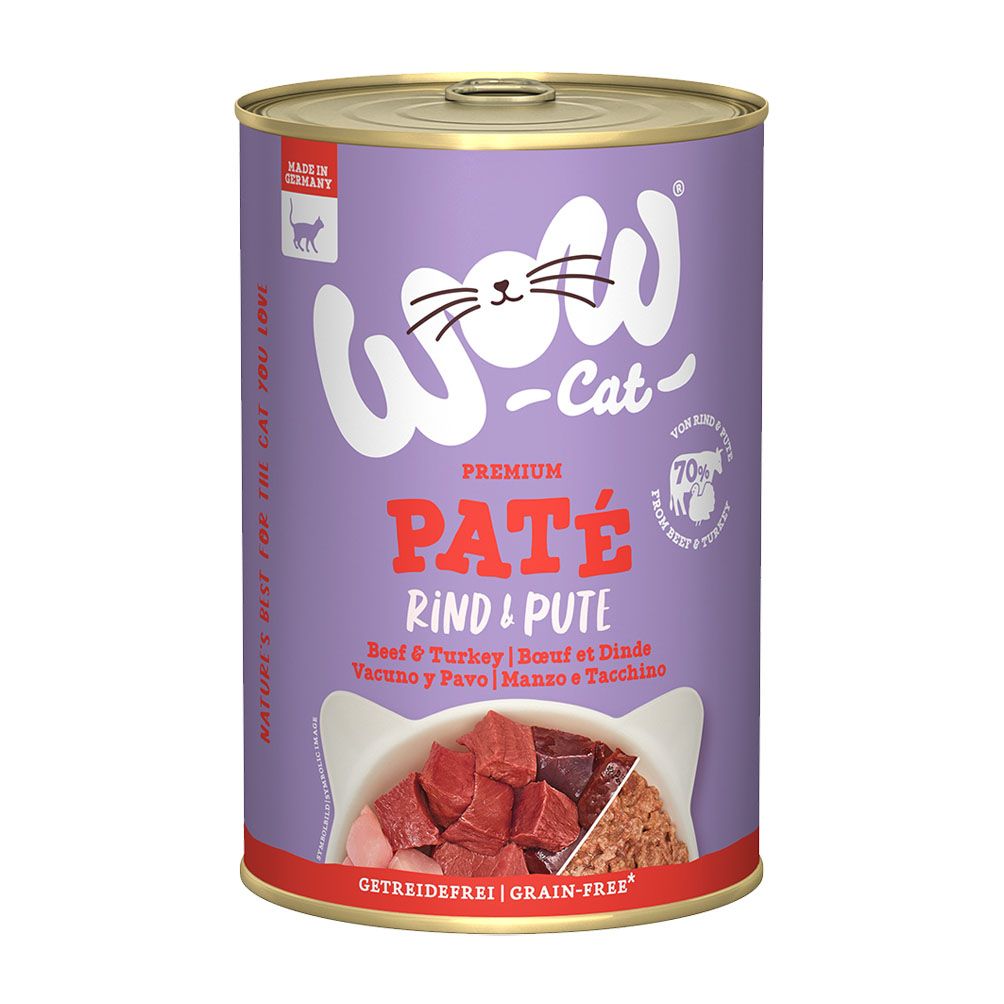 WOW CAT ADULT Rind & Truthahn