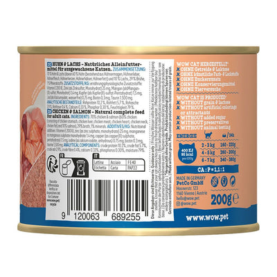 WOW CAT ADULT Huhn & Lachs