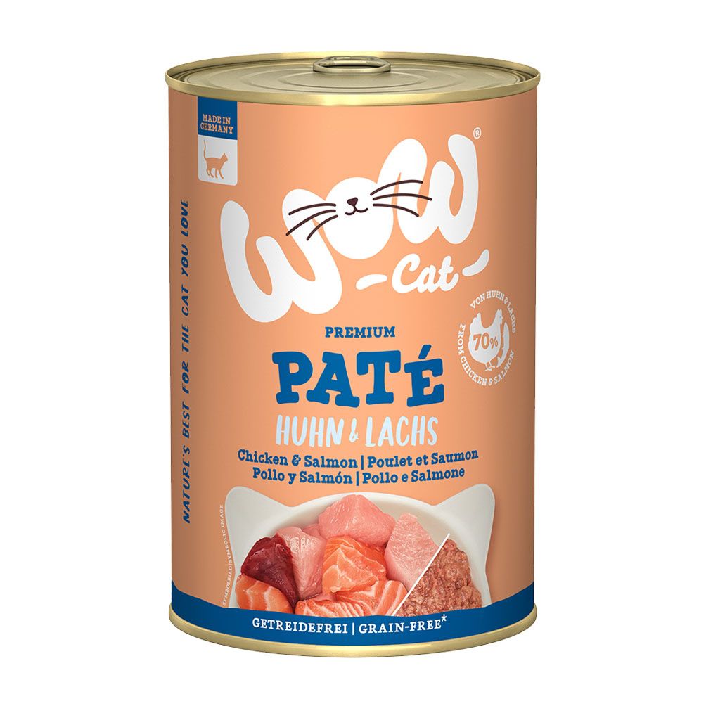 WOW CAT ADULT Huhn & Lachs