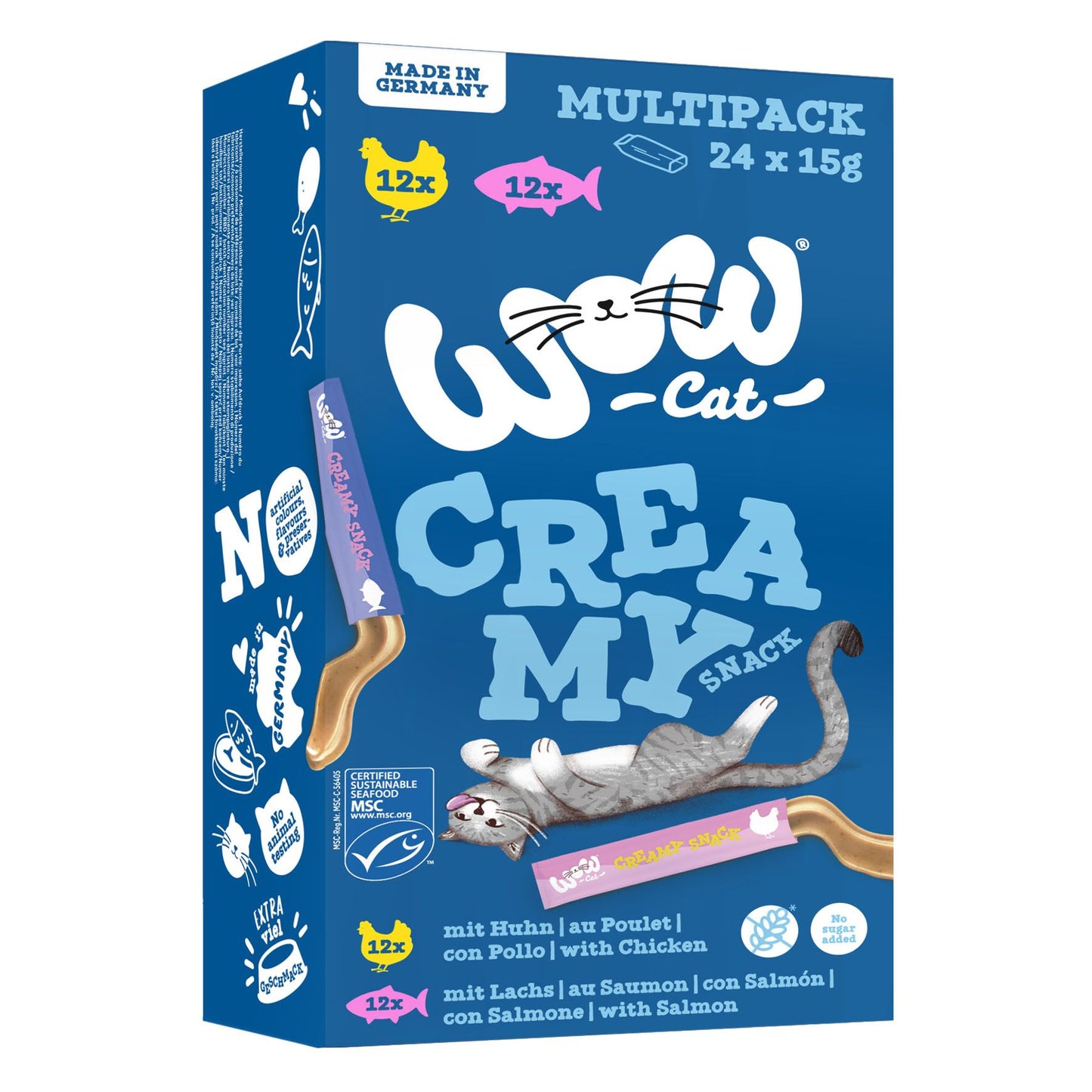 WOW CAT Creamies Multipack