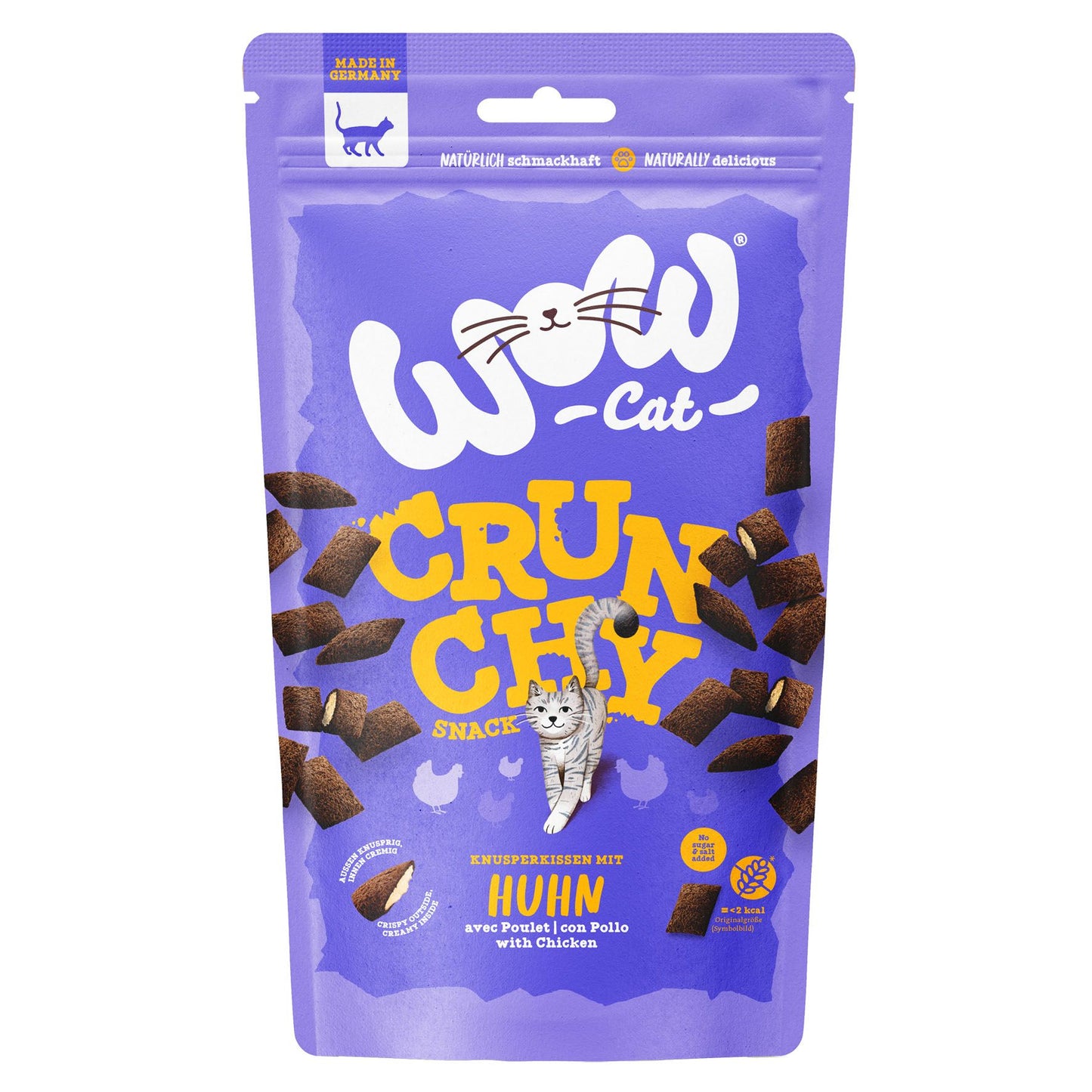 WOW CAT Crunchies mit Huhn
