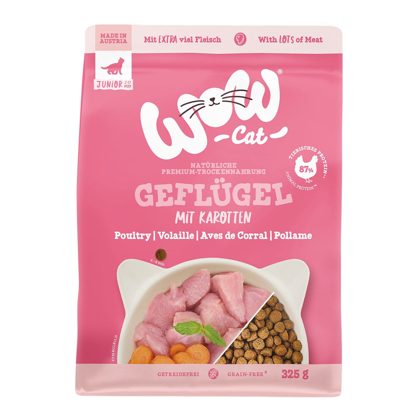 WOW CAT JUNIOR Geflügel