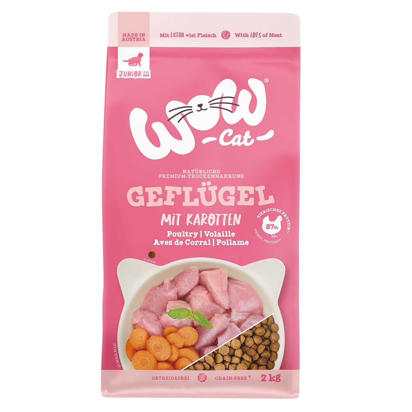 WOW CAT JUNIOR Geflügel