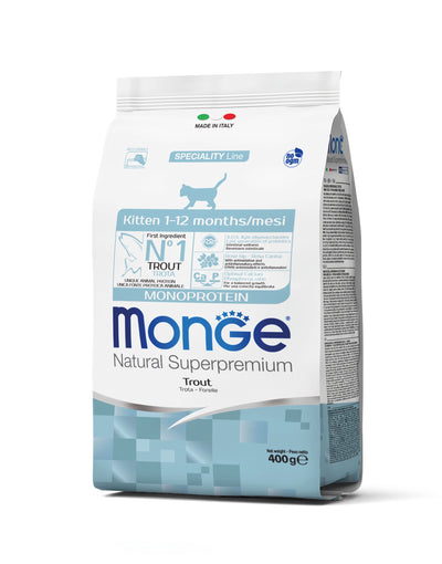 Monge Cat Monoprotein Kitten Trout