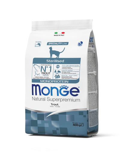 Monge Cat Monopr. Sterilised Trout