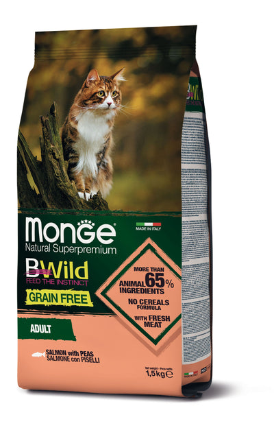 Monge Cat BWild GF Adult Salmon