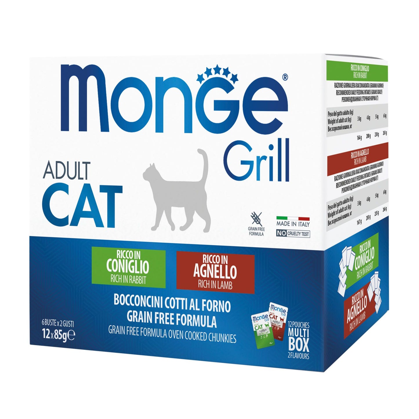 Monge Grill Cat Rabbit + Lamb