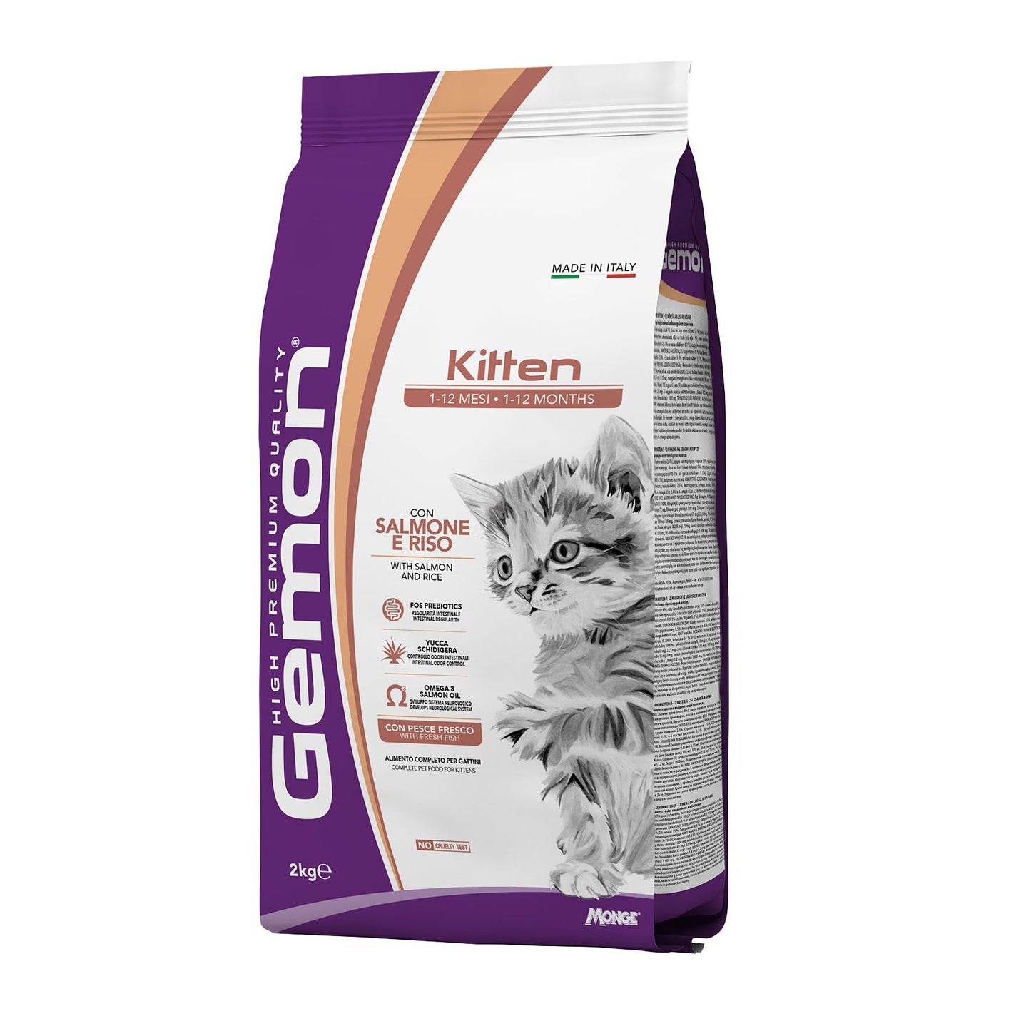 Gemon Cat Kitten Salmon