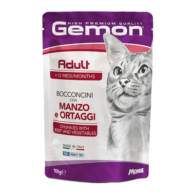 Gemon Cat Adult Beef & Vegetables