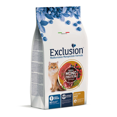 Exclusion Cat Sterilized Beef