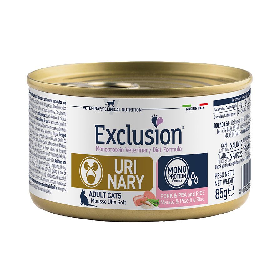 Exclusion Cat VET URINARY Pork