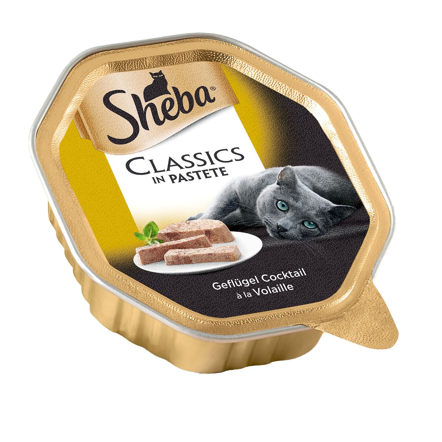 Sheba mit Geflügel Cocktail
