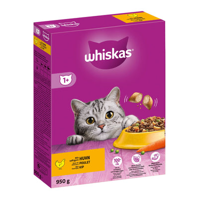 WHISKAS Trocken Huhn Auswahl 1 +