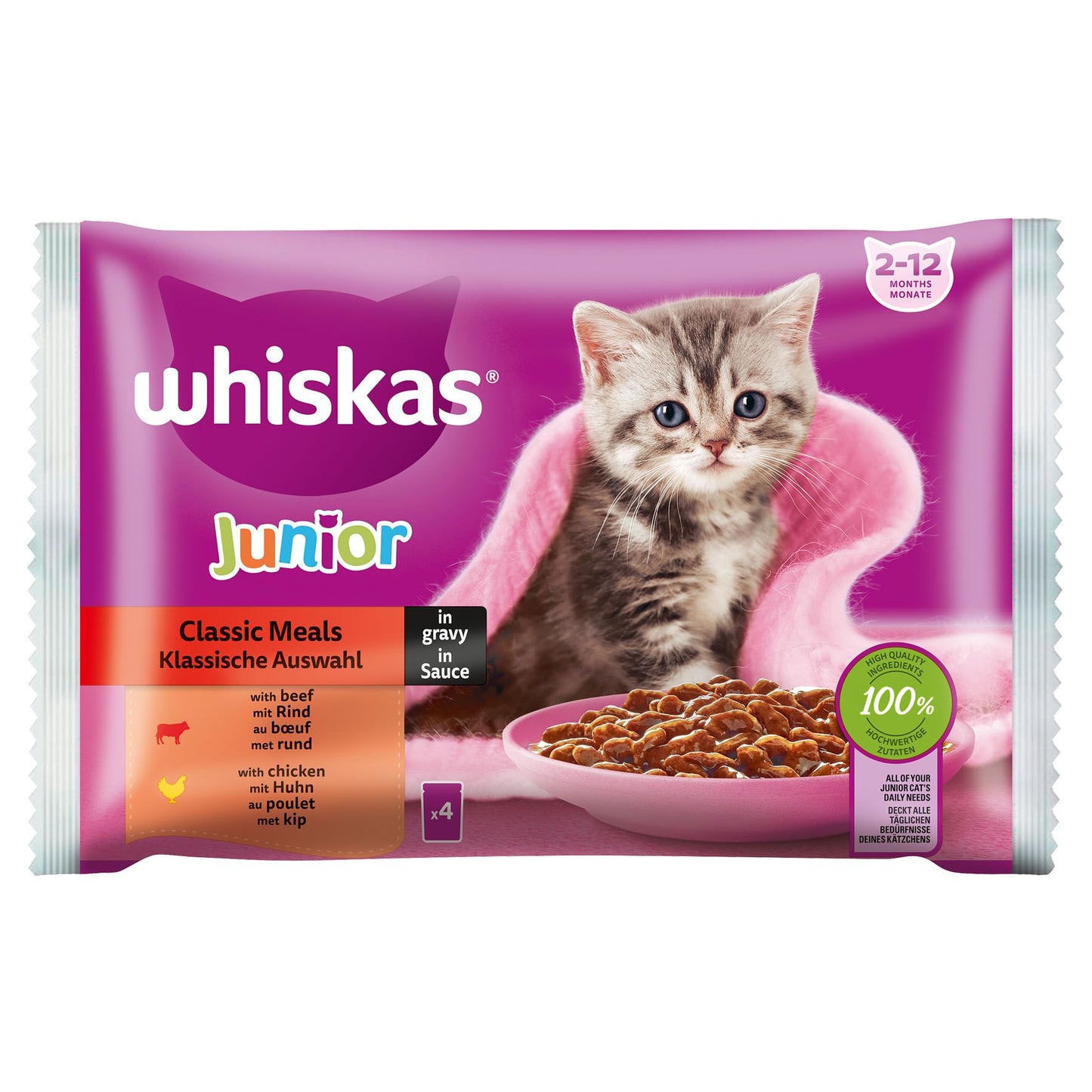 Whiskas Junior Klassische Auswahl