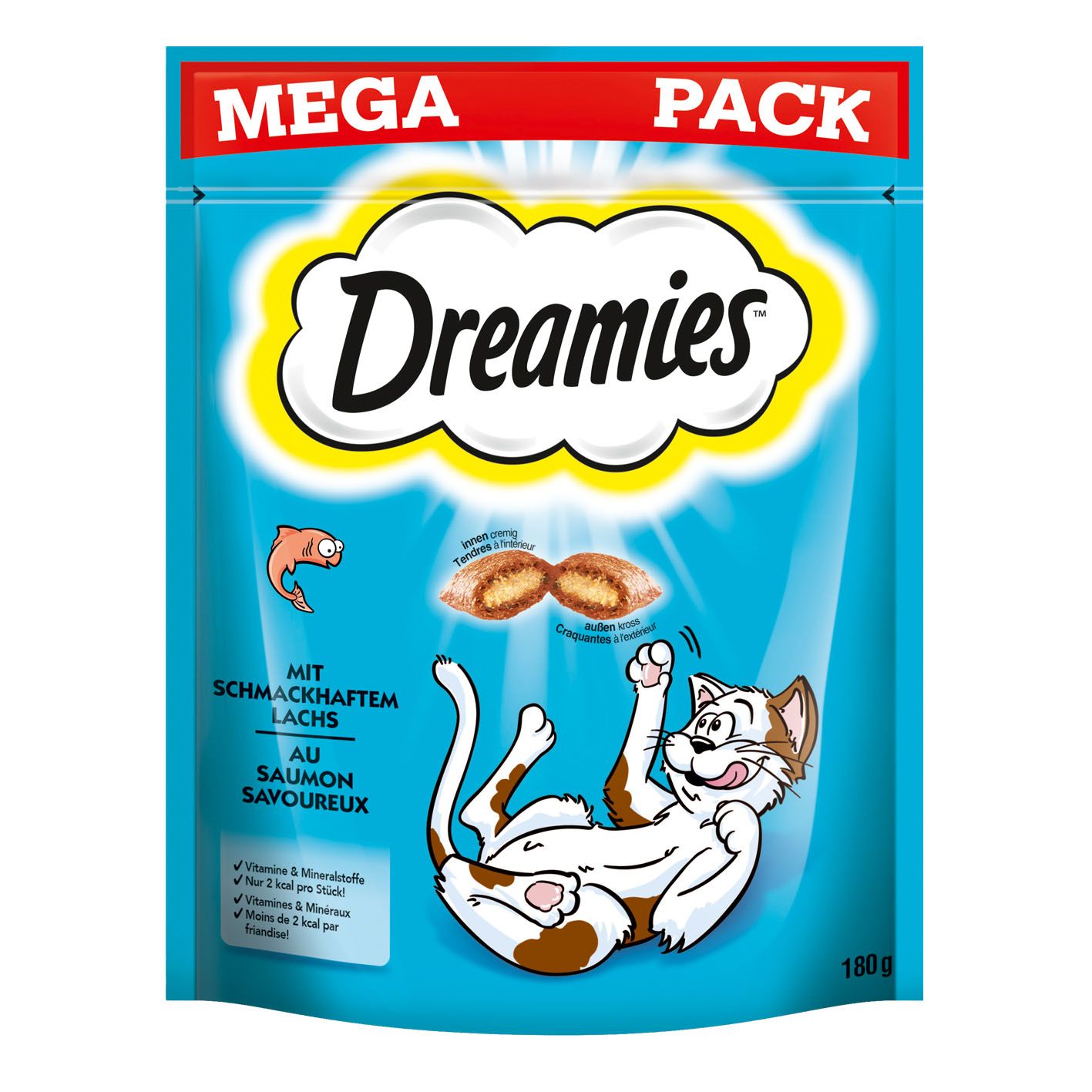 Dreamies mit Lachs