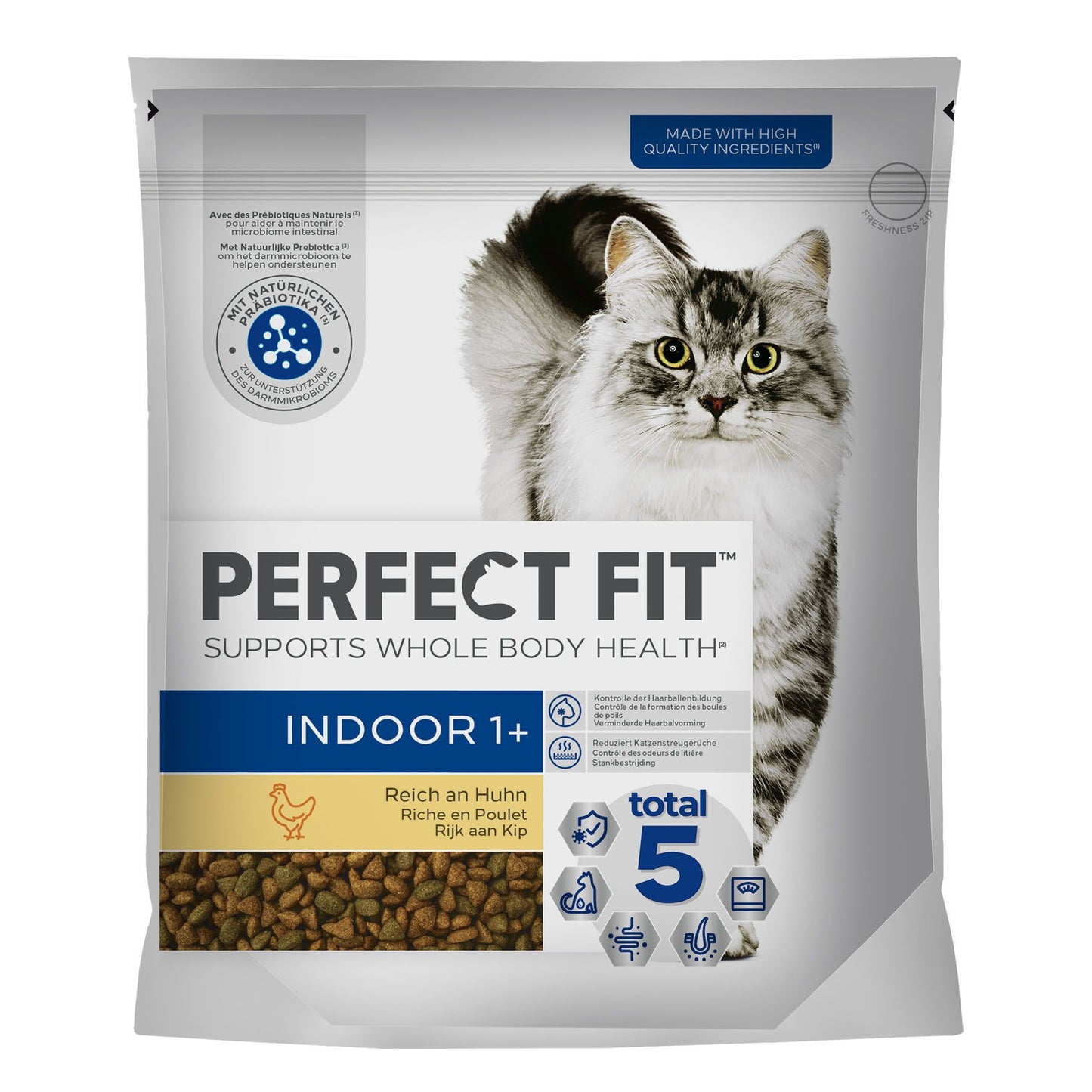Perfect Fit Cat Indoor 1 + Huhn