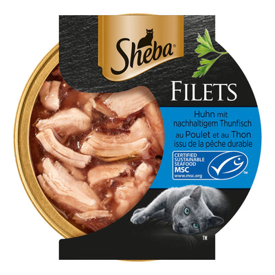 Sheba Filets Huhn & Thunfisch