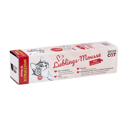 naturaCat Lieblings-Mousse Rind