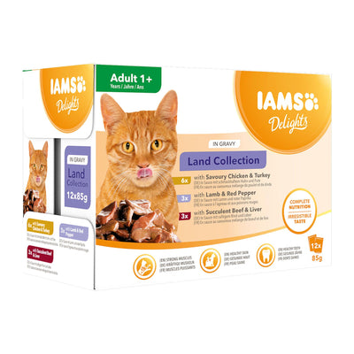 Iams Delights Adult Land Mix