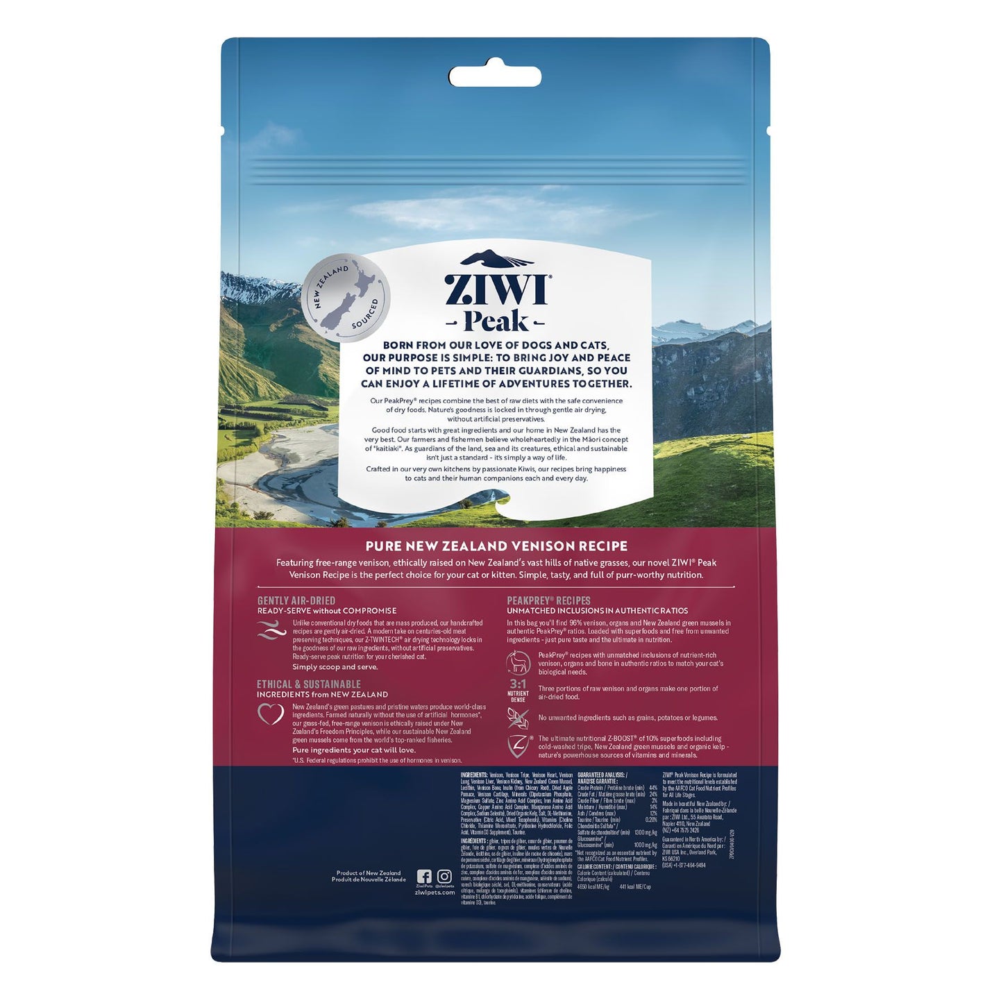 Ziwi Peak Air Dried Food vension
