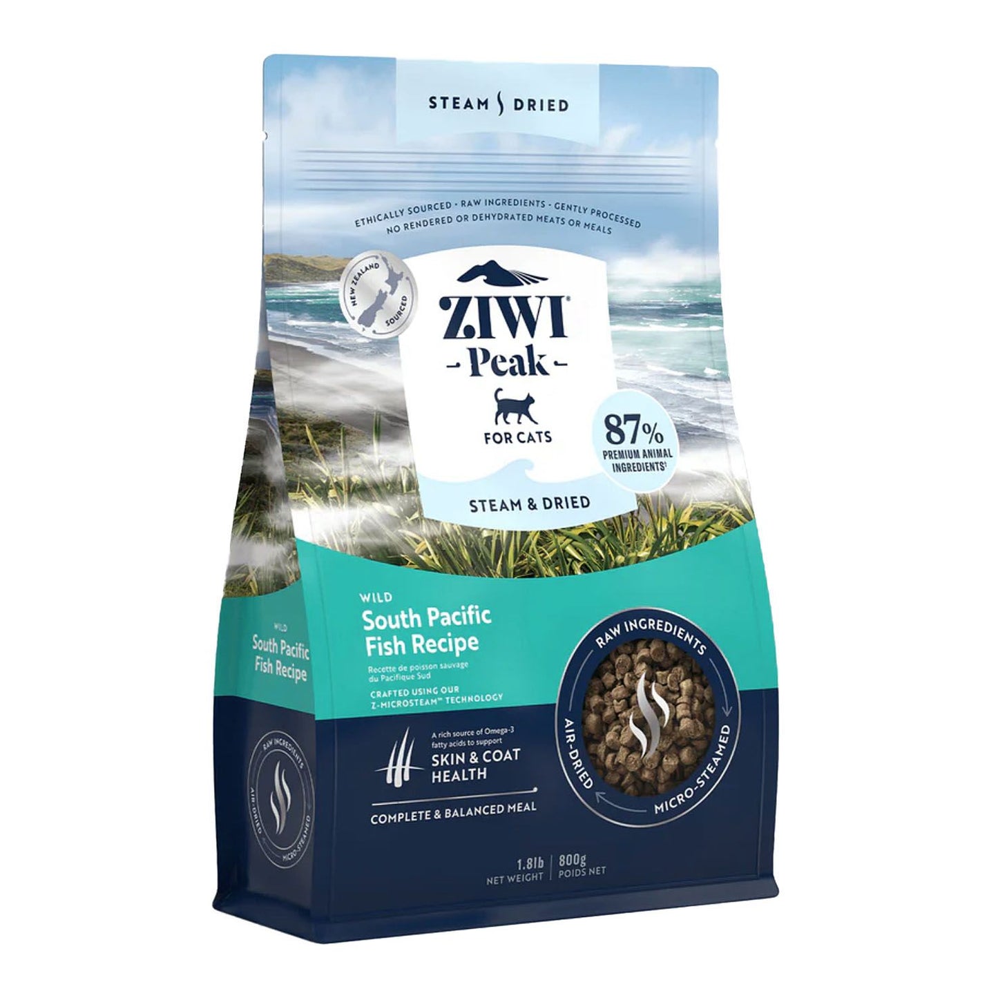 ZIWI Steam & Dried Wild & Pacific Fish
