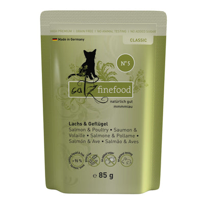 catz finefood No. 05 Lachs & Geflügel