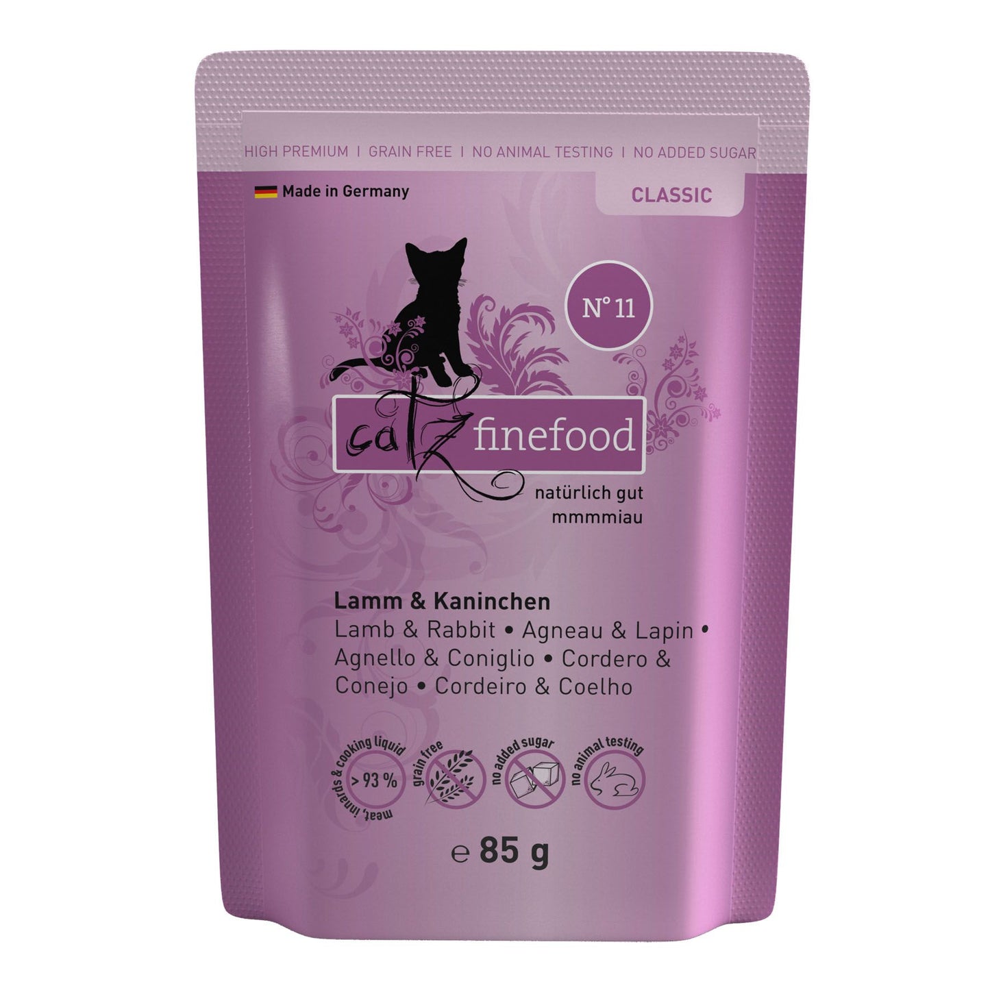 catz finefood No. 11 Lamm & Kaninchen
