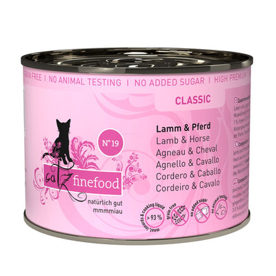 catz finefood No. 19 Lamm & Pferd
