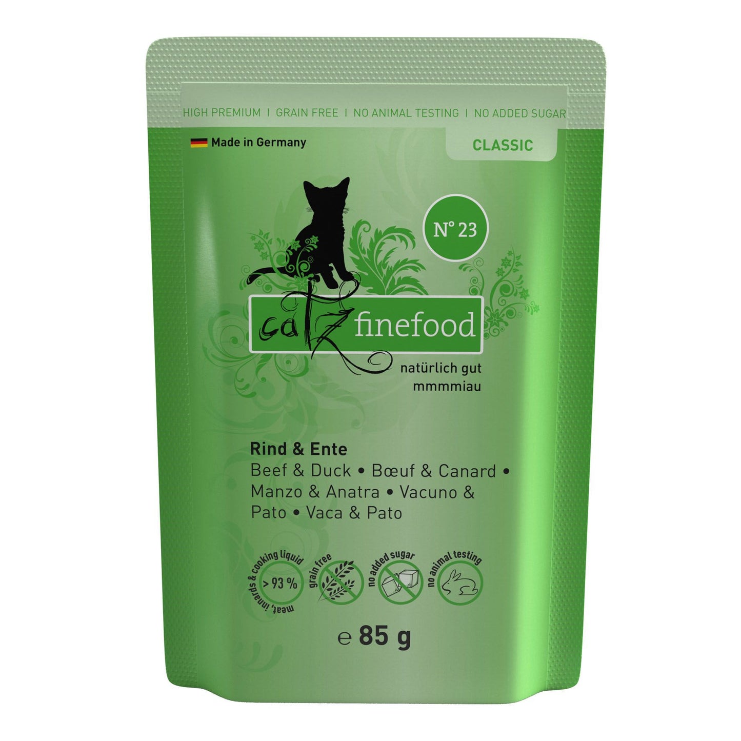 catz finefood No. 23 Rind & Ente