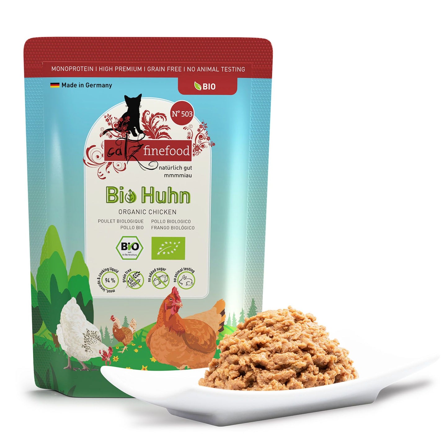 catz finefood Bio No. 503 Huhn