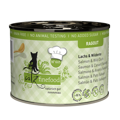 catz finefood No. 605 Lachs & Ente