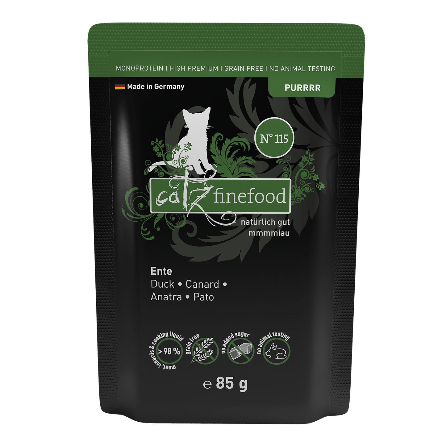catz finefood Purrrr No. 115 Ente