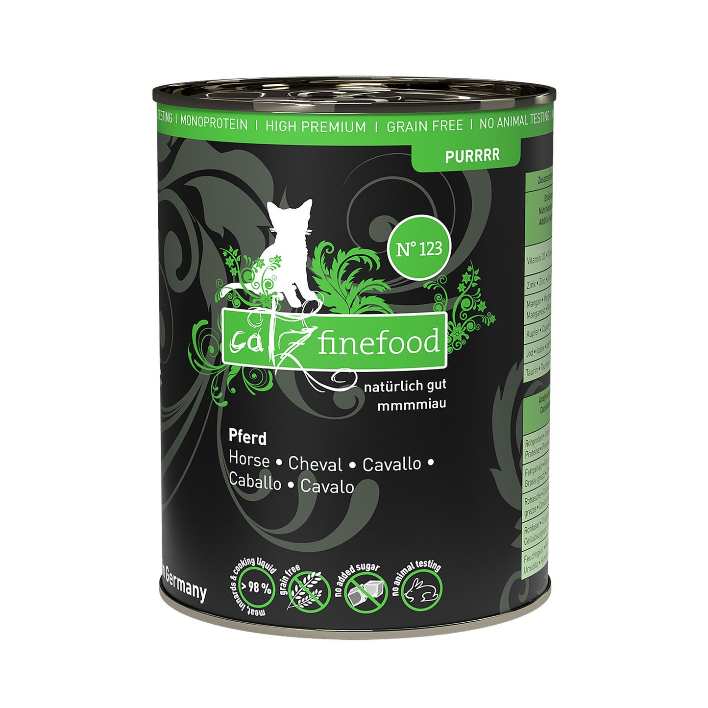 catz finefood Purrrr No. 123 Pferd