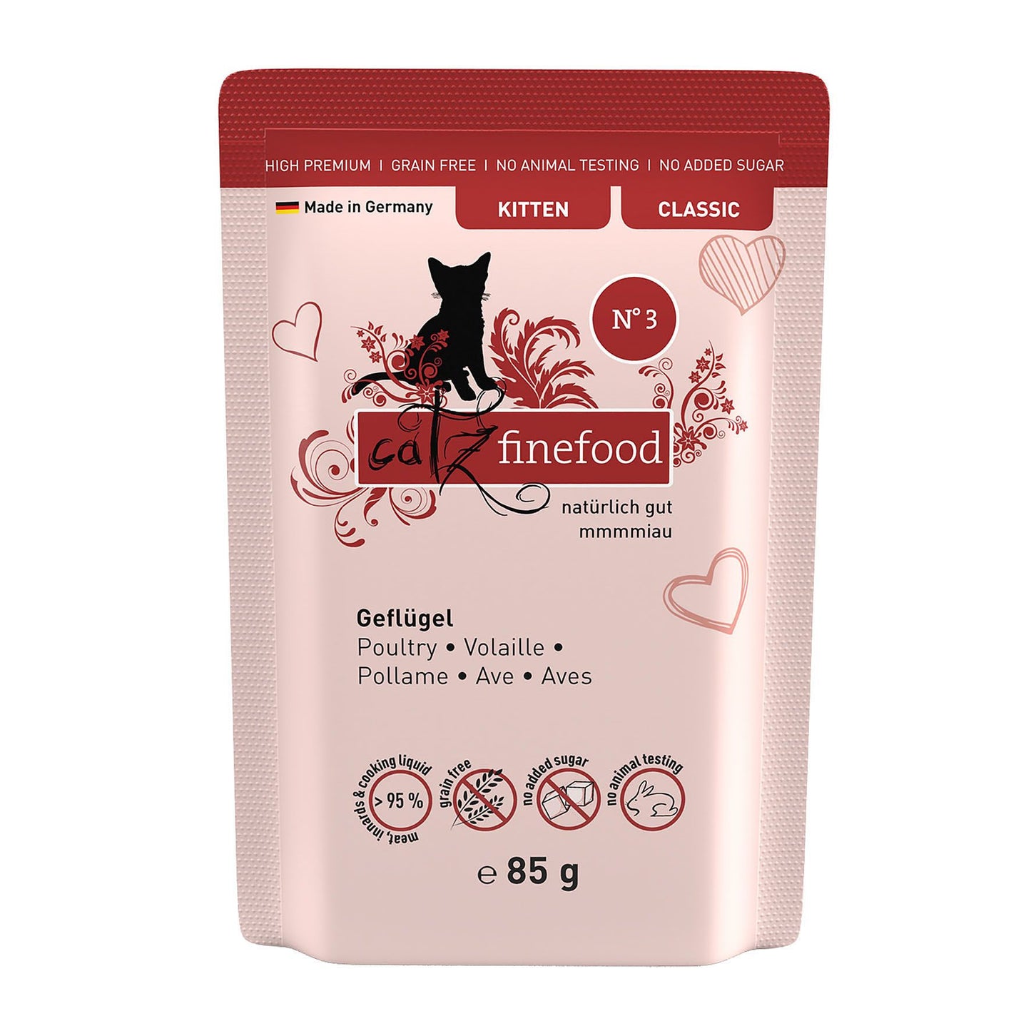 catz finefood Kitten No. 03 Geflügel