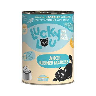 Lucky Lou Kitten Geflügel & Forelle