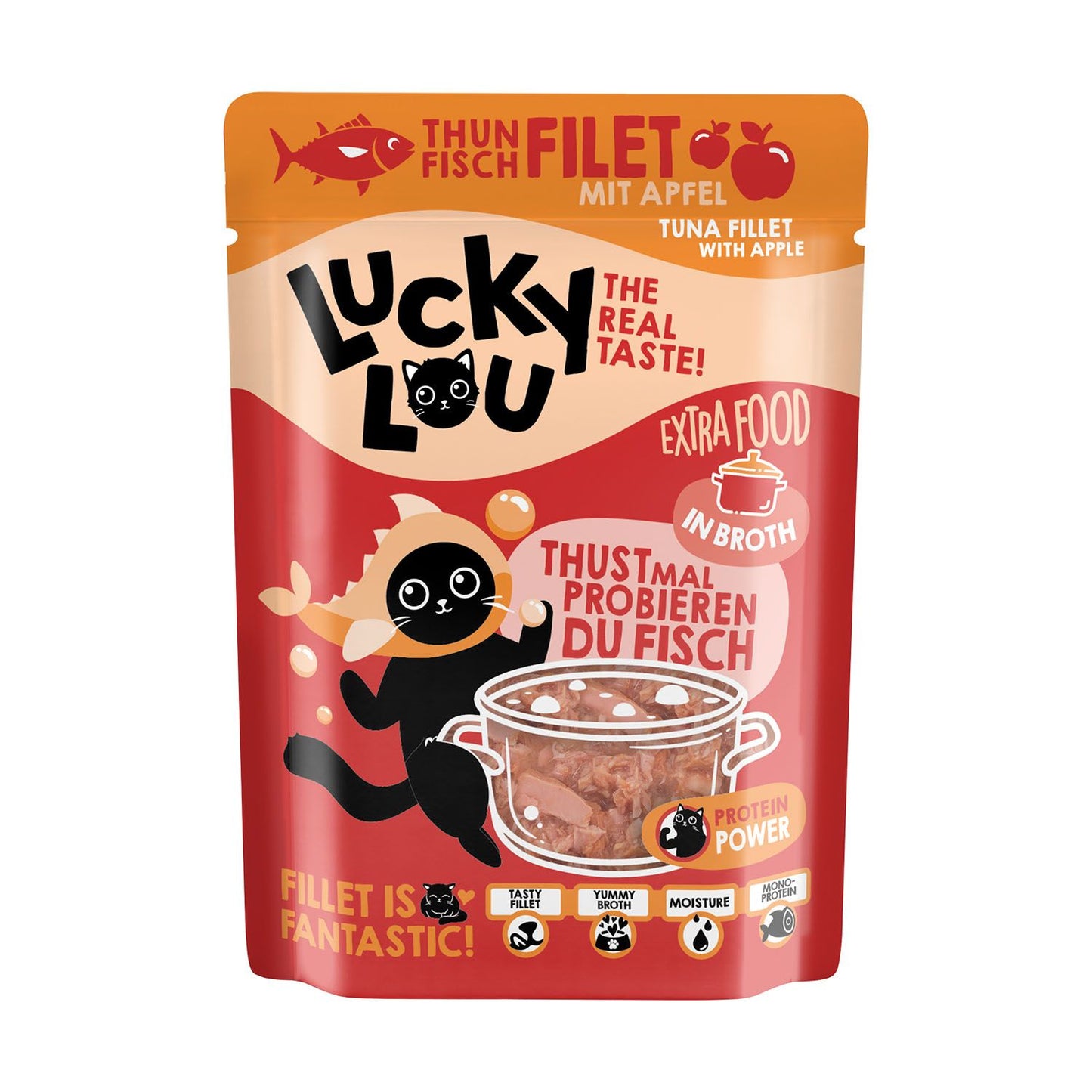 Lucky Lou Thunfisch & Apfel Brühe