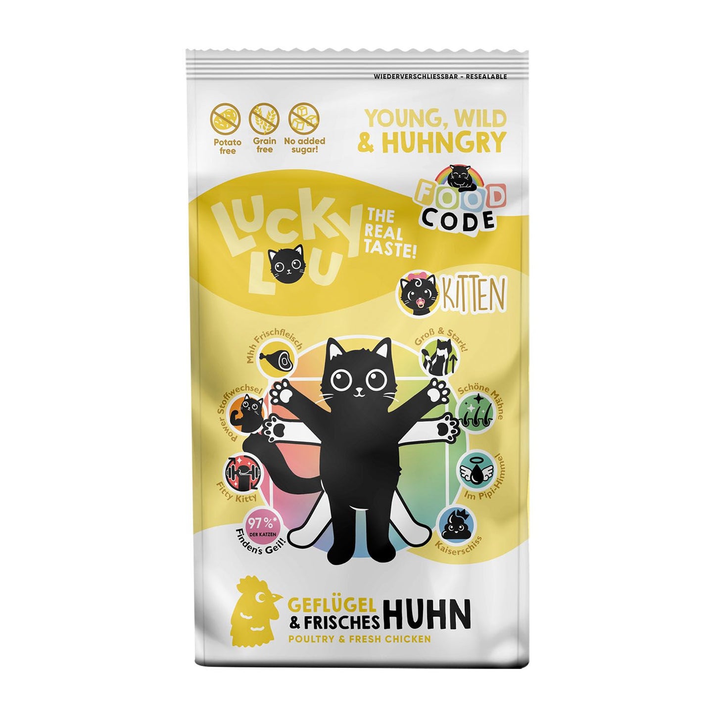 Lucky Lou Kitten Geflügel & Huhn