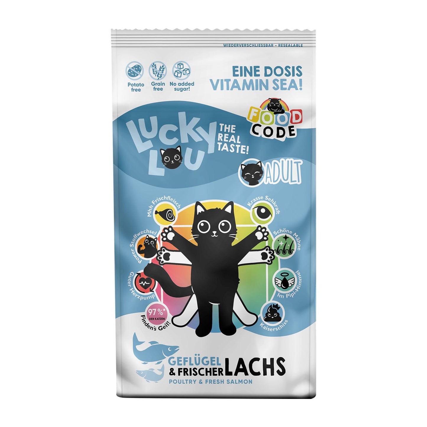 Lucky Lou Adult Geflügel & Lachs