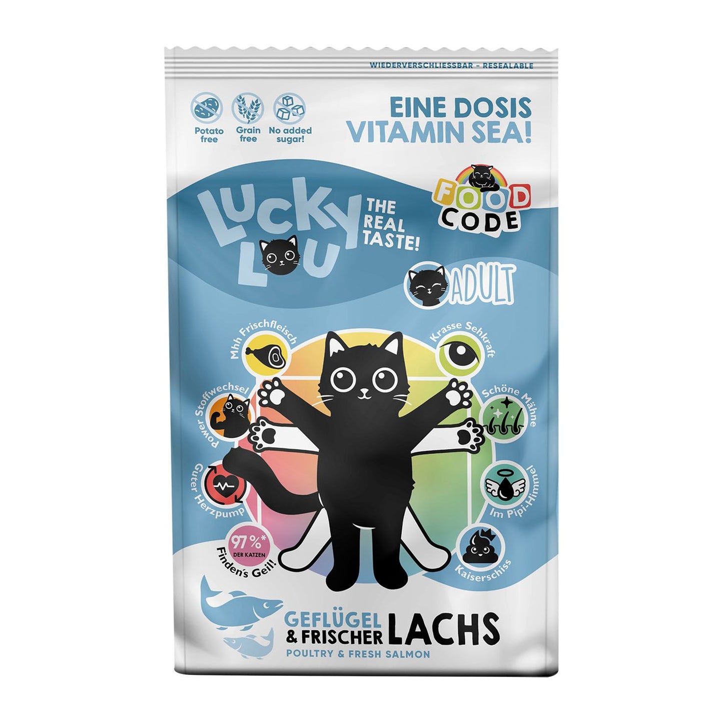 Lucky Lou Adult Geflügel & Lachs