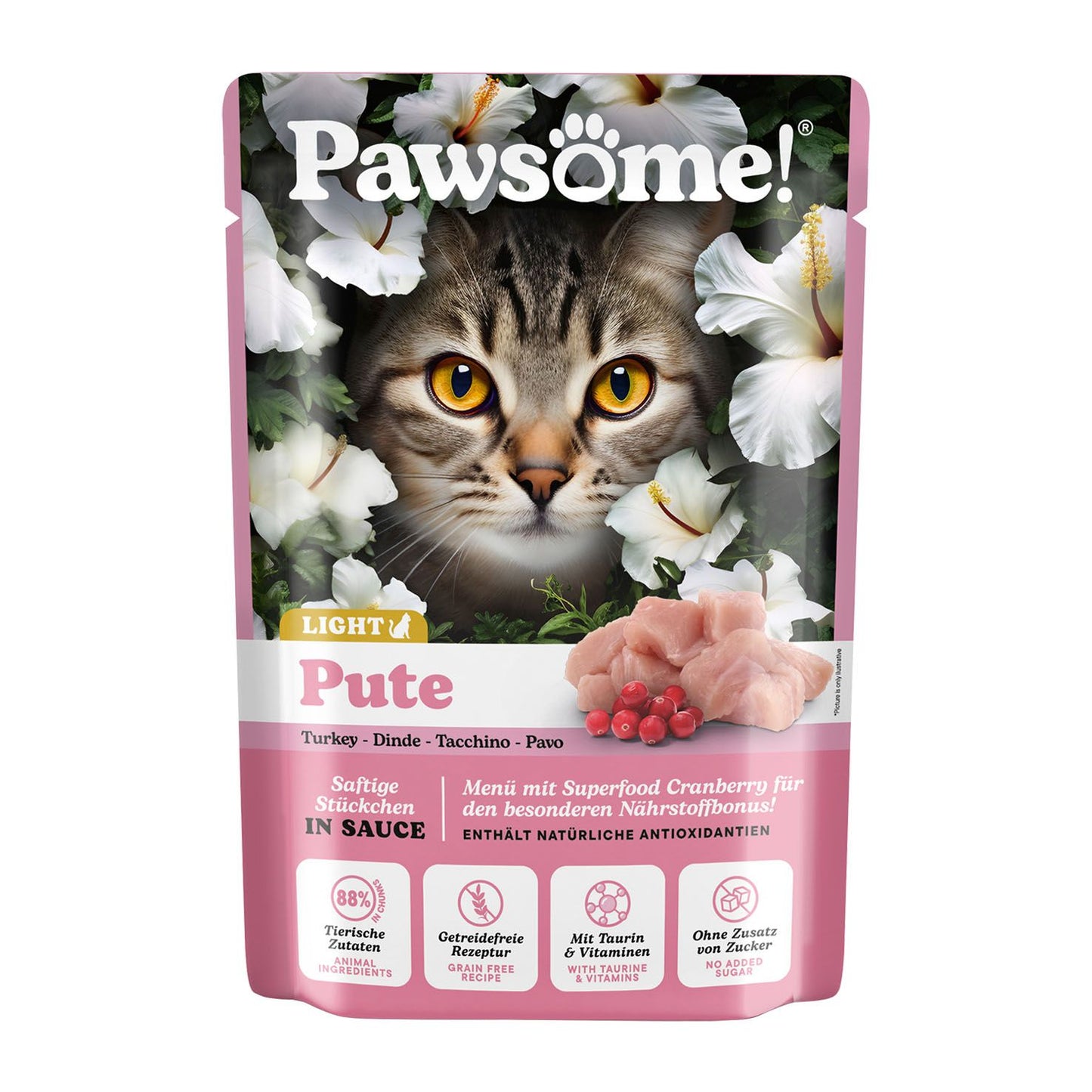 Pawsome Adult light Truthahn