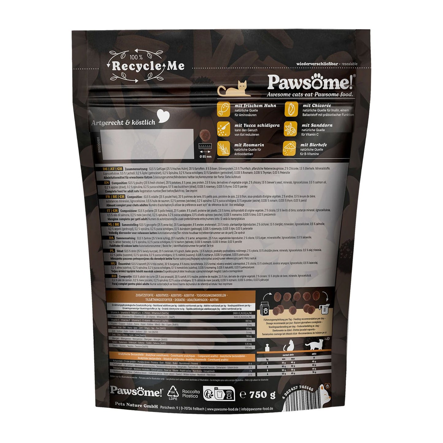 Pawsome Fresh & Dry Adult Huhn