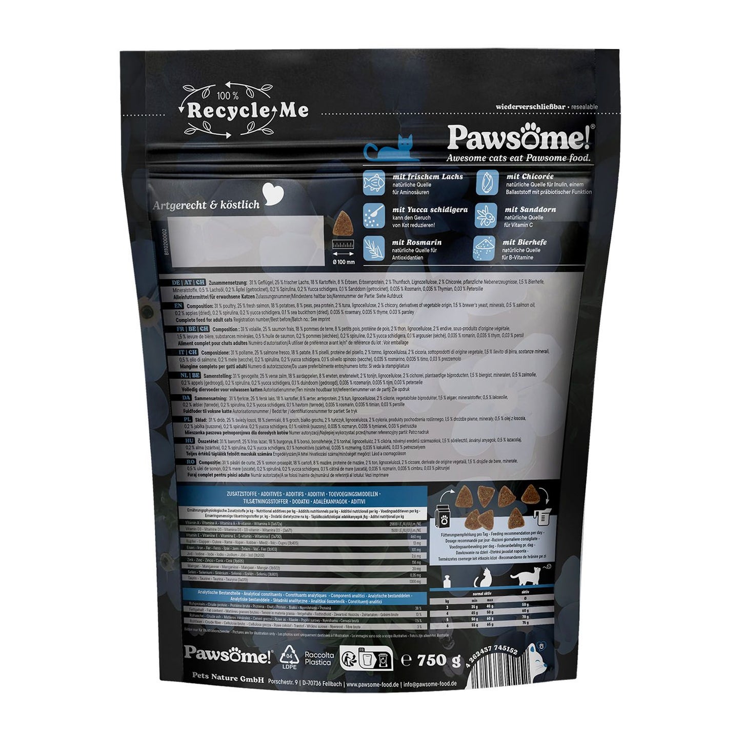 Pawsome Fresh & Dry Adult Lachs